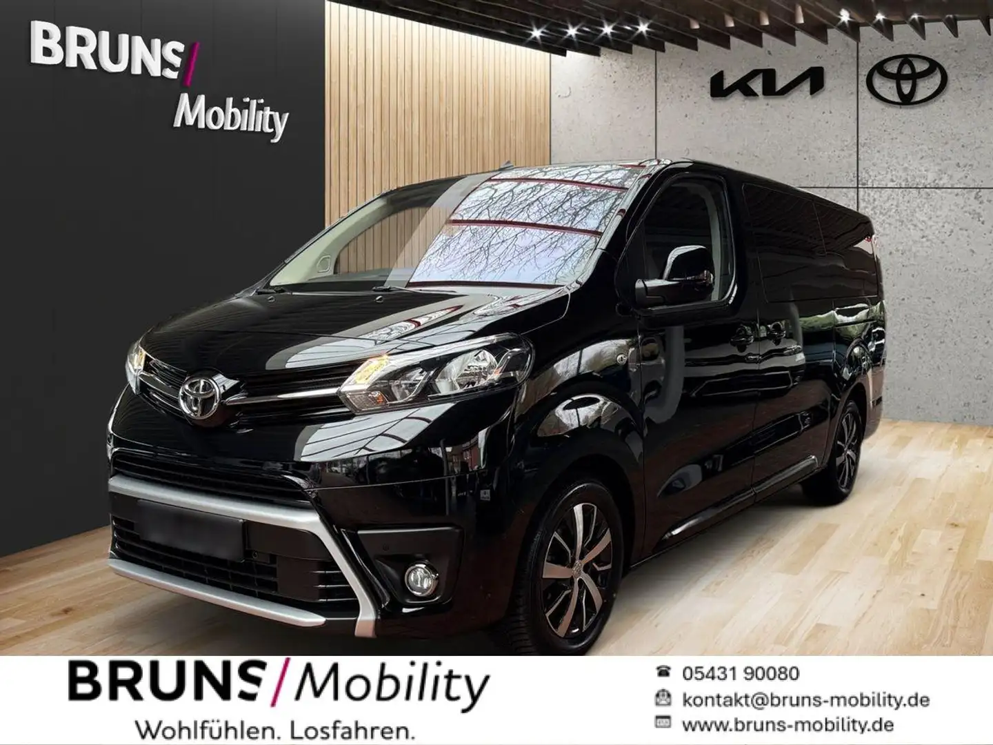 Toyota Proace Verso 2.0 D-4D L2 9-Sitzer Navi Kamera Siyah - 1
