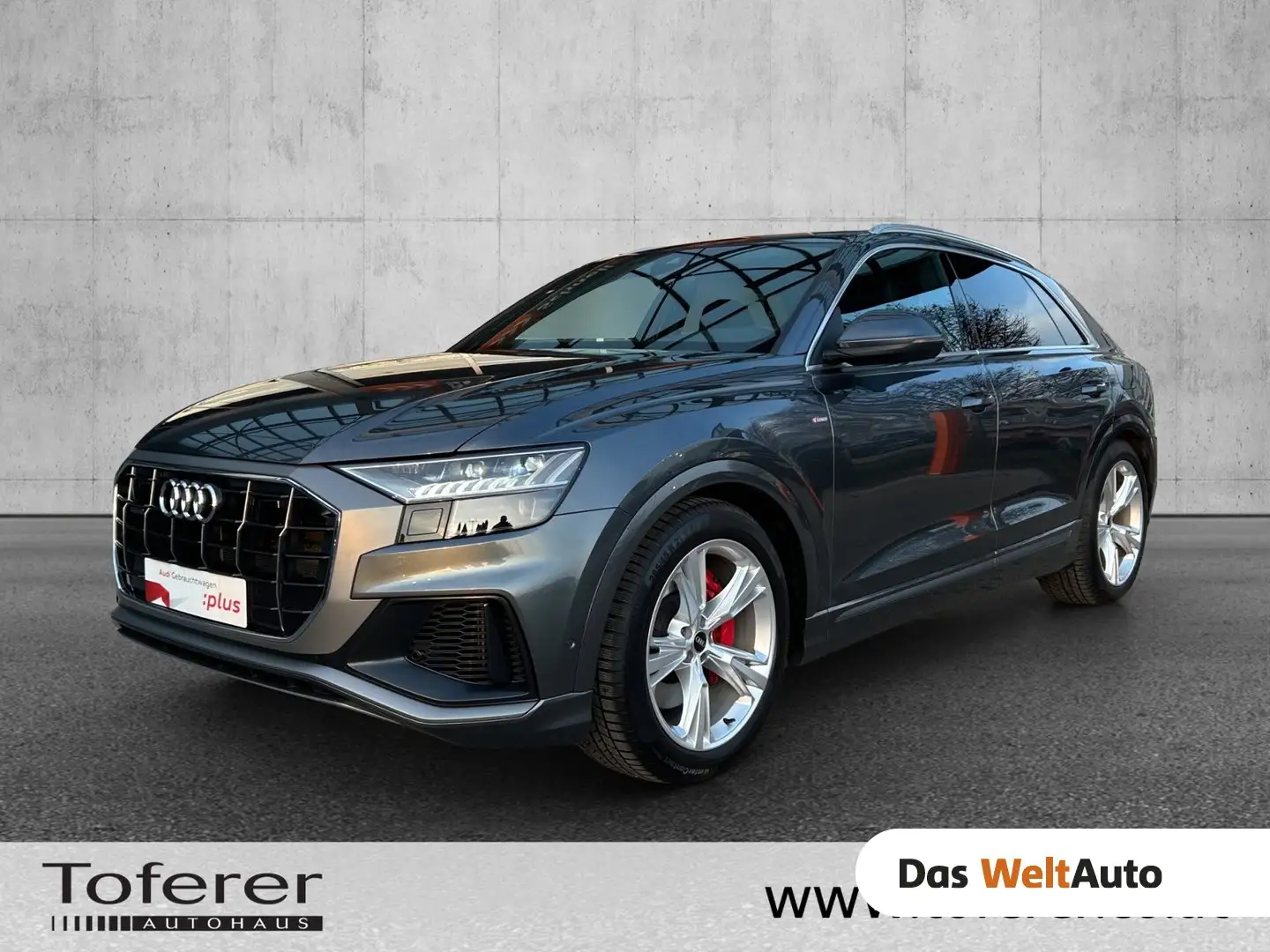Audi Q8 55 TFSI e quattro Gris - 1