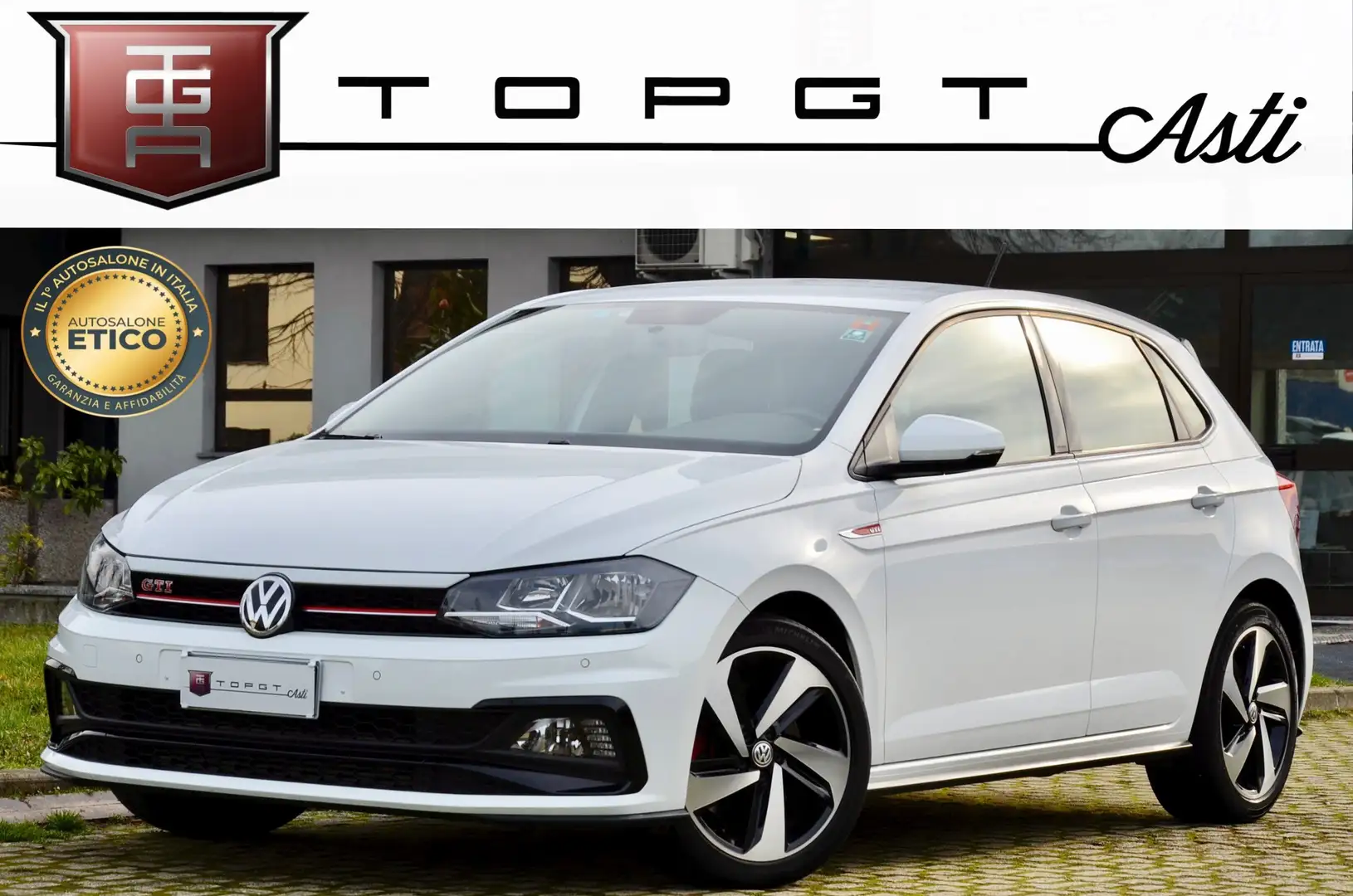 Volkswagen Polo GTI 5p 2.0 tsi GTI 200cv dsg SERVICE VW, PERMUTE Bianco - 1