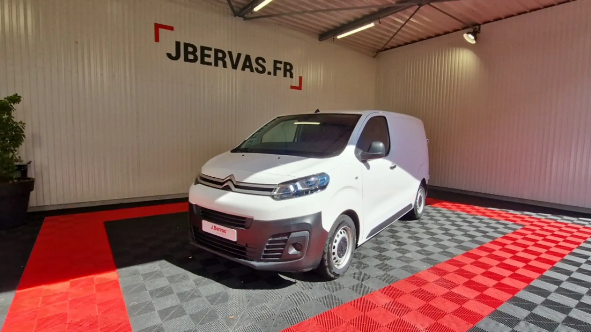 Citroen Jumpy xs bluehdi 150 ss club Blanc - 1