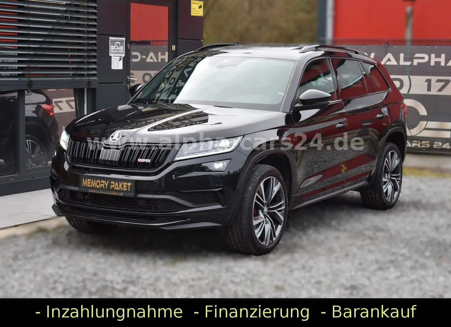 Skoda Kodiaq RS 4x4 Pano Alcant ACC RFK Memory Canton Zwart - 1