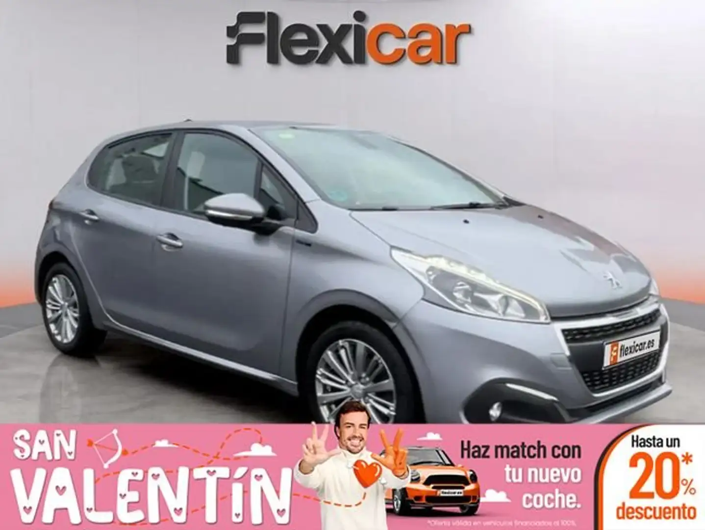 Peugeot 208 1.2 PureTech S&S Signature 82 Gris - 1