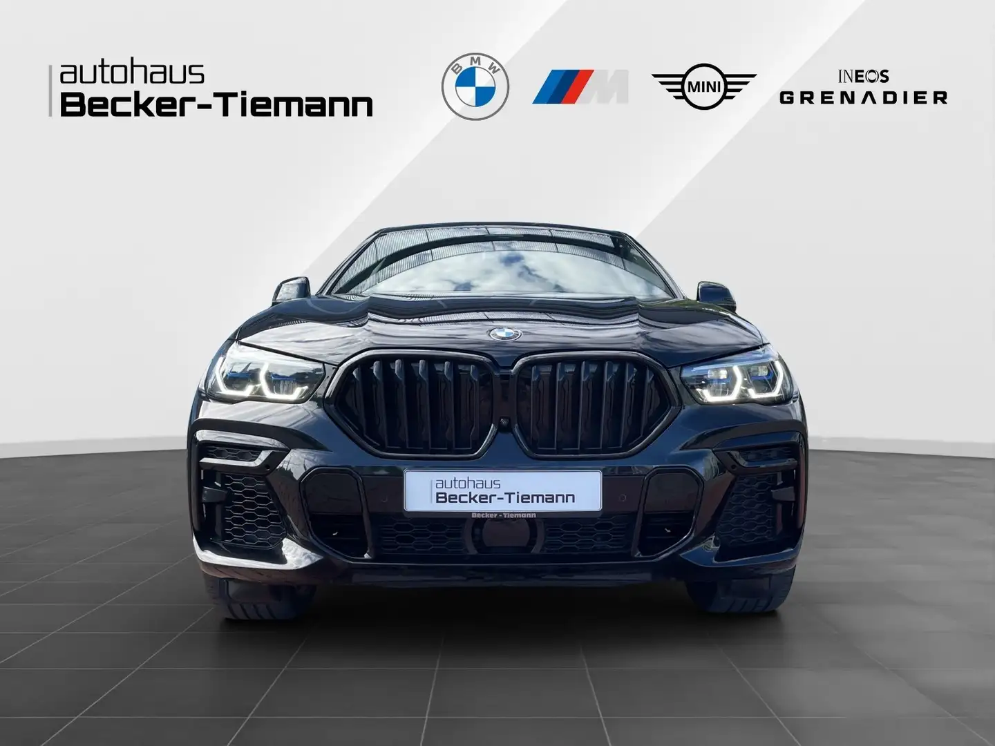 BMW X6 M50i Laser | 360° | ACC | AHK | SoftCl. | SkyLoung Schwarz - 2