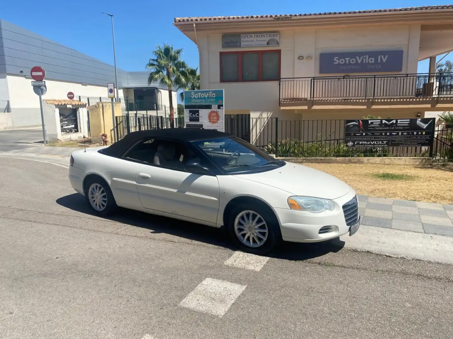 Chrysler Sebring Cabrio 2.7 V6 Limited Aut. Blanco - 2