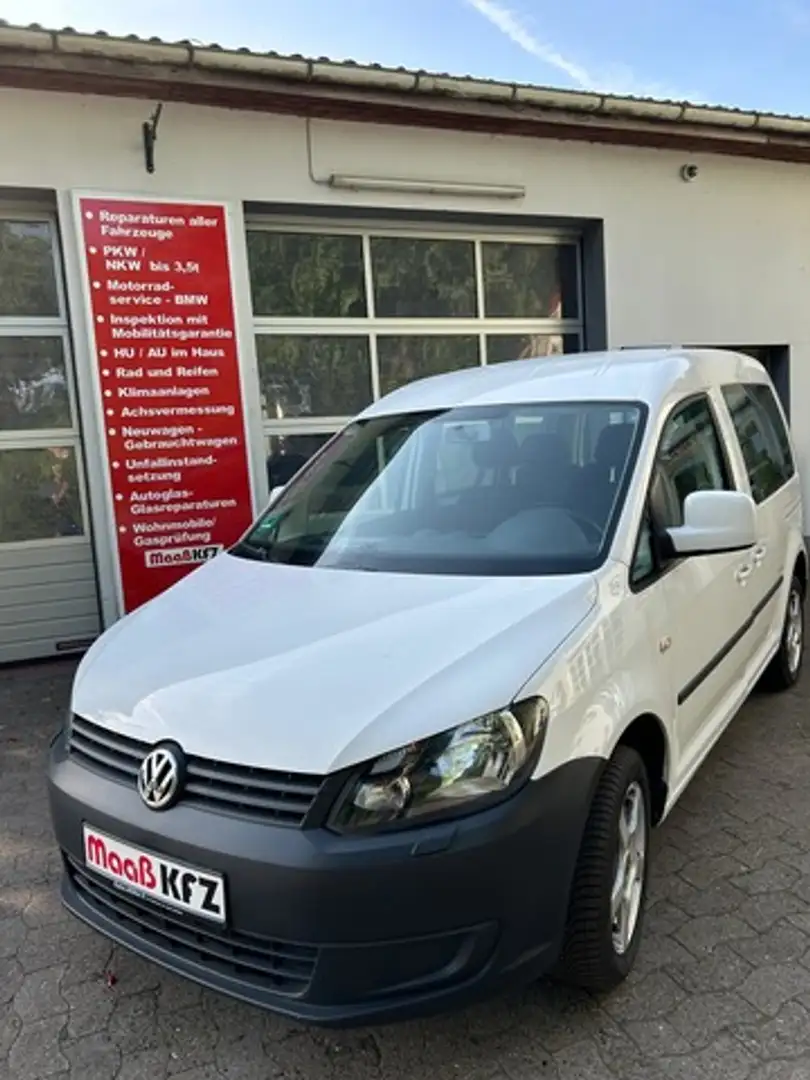 Volkswagen Caddy Trendline 1.2, AHK fest, SV,ZV Blanc - 1