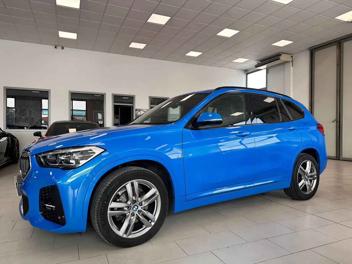 BMW X1 X1 sdrive18d Msport auto Bleu - 2