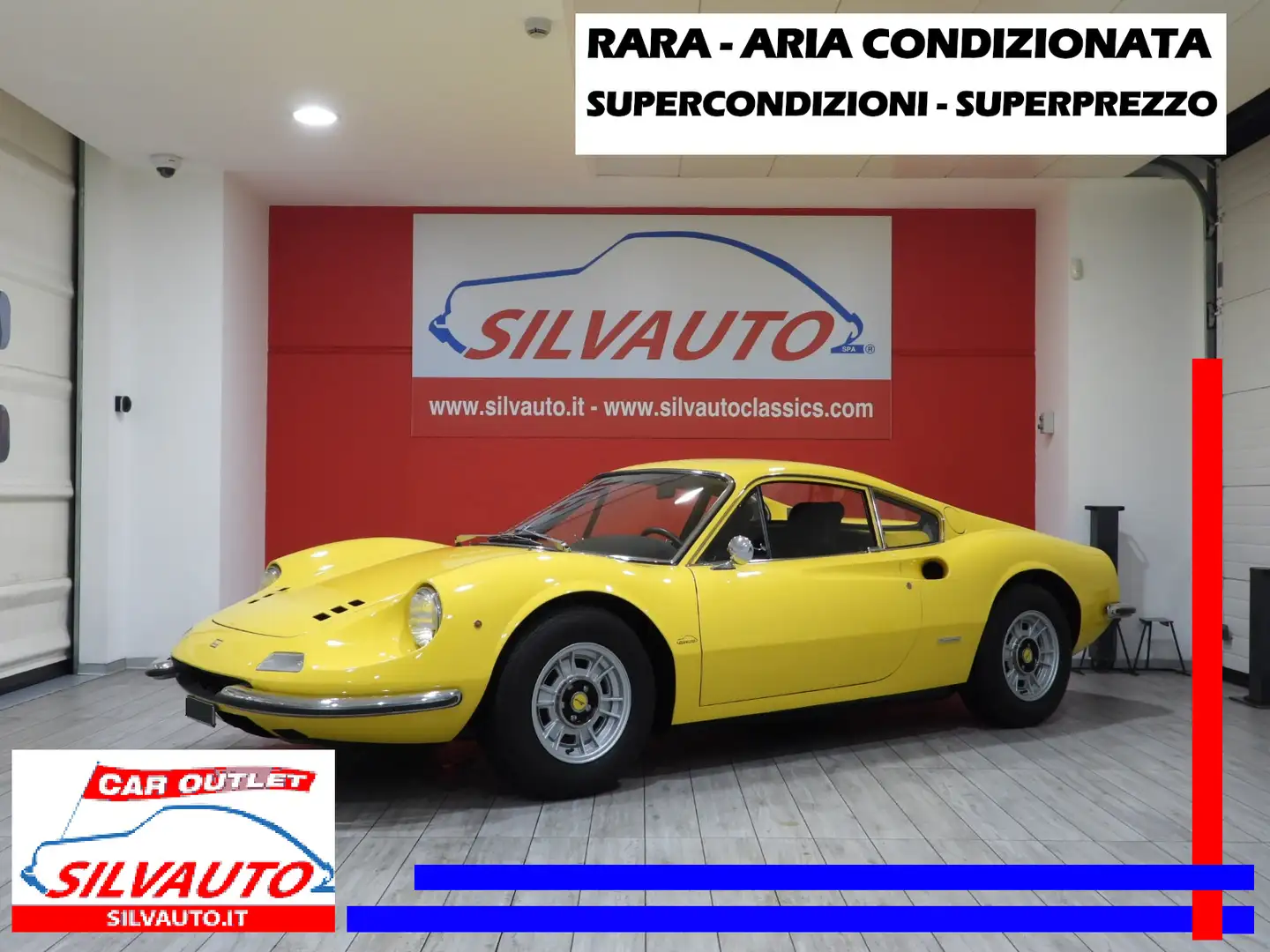 Ferrari 246 DINO GT - RARISSIMA – SUPERCONDIZIONI (1972) Gelb - 1