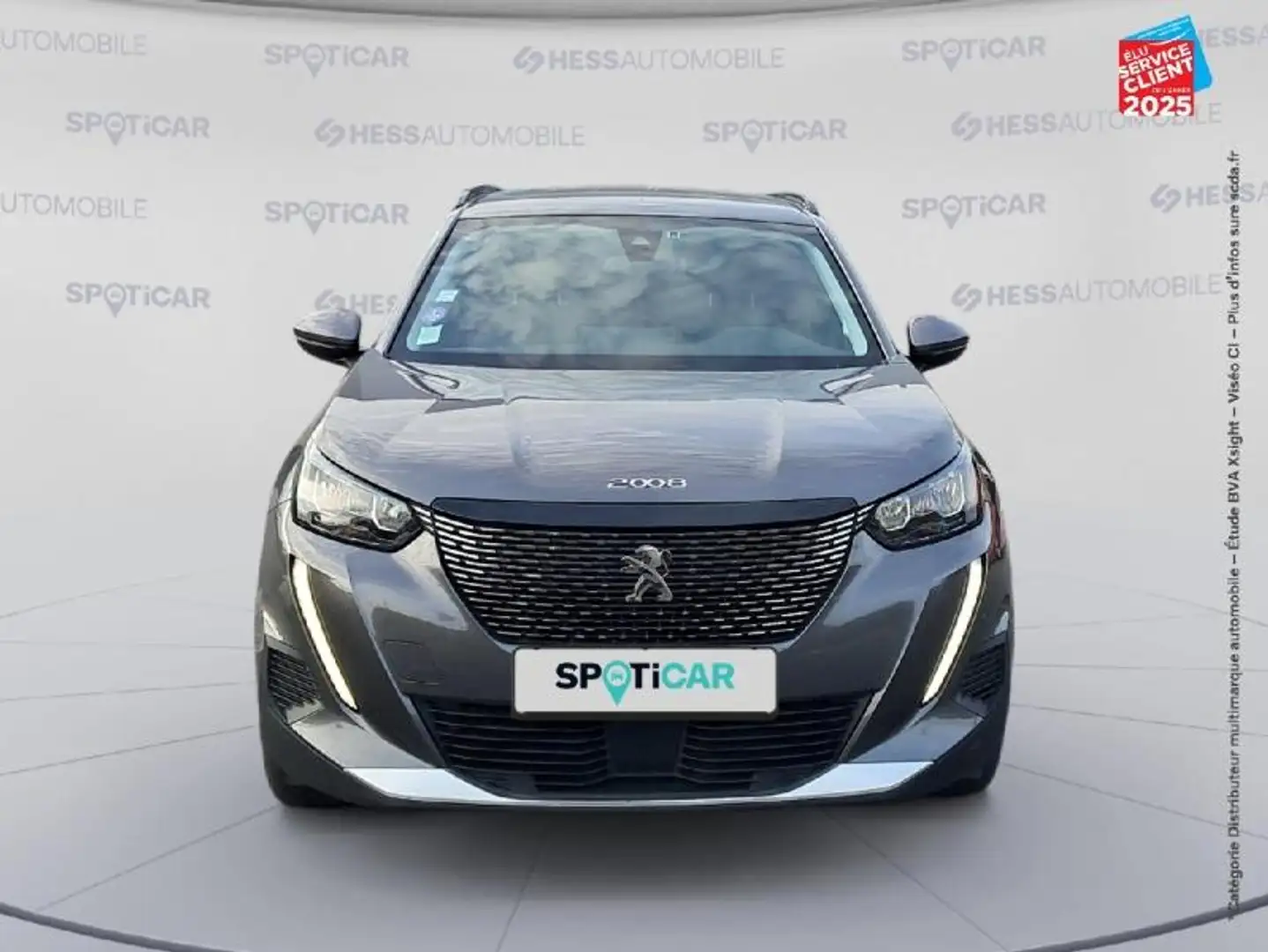 Peugeot 2008 1.2 PureTech 100ch S/S Allure Camera Gris - 2