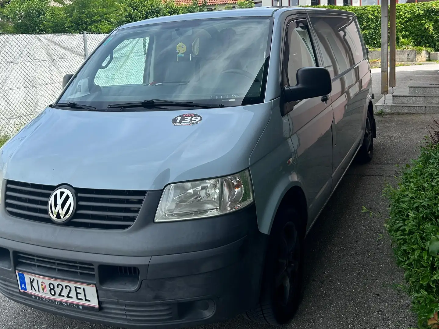 Volkswagen T5 Transporter Fahrgestell LR 2,5 TDI Blau - 1