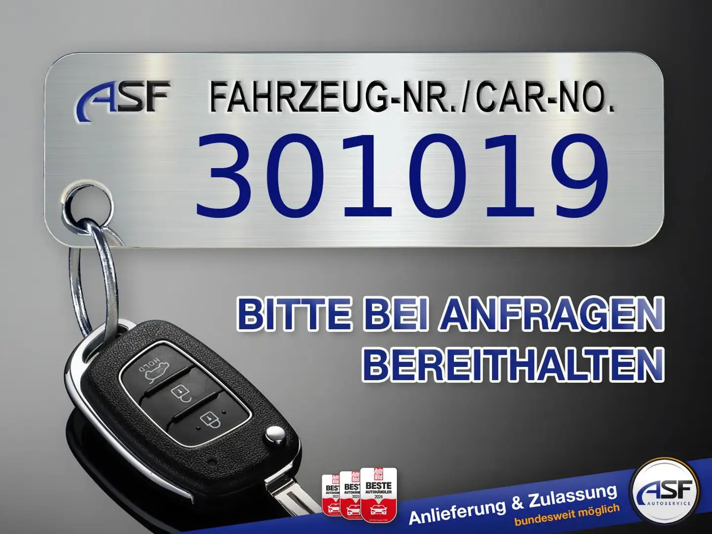 Ford Tourneo Custom Trend L1 Transit Kombi #Winter-P. #9-Sitzer #Ei... Grijs - 2