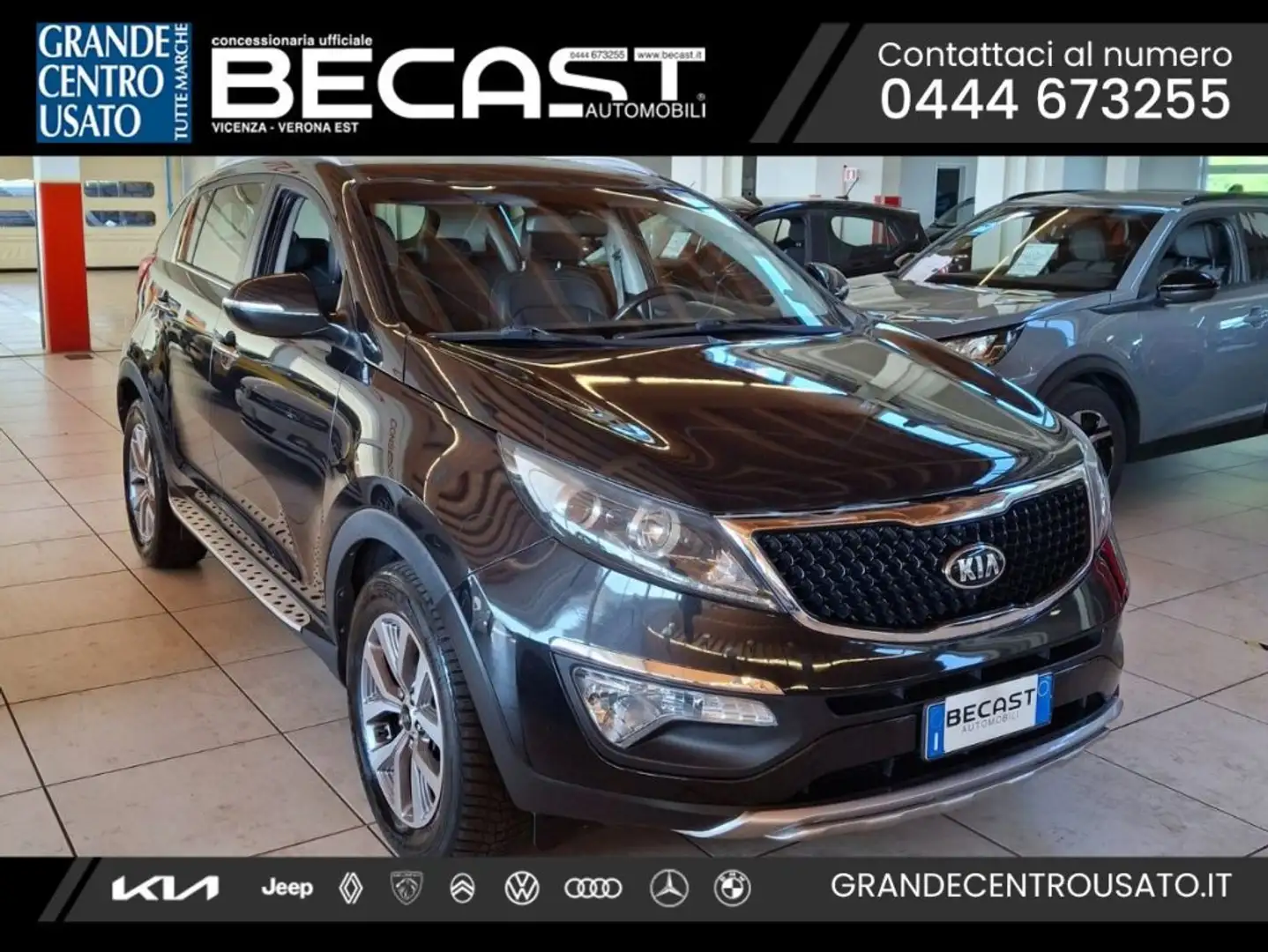Kia Sportage 1.7 CRDI VGT 2WD high tech UNICO PROPRIETARIO Black - 1