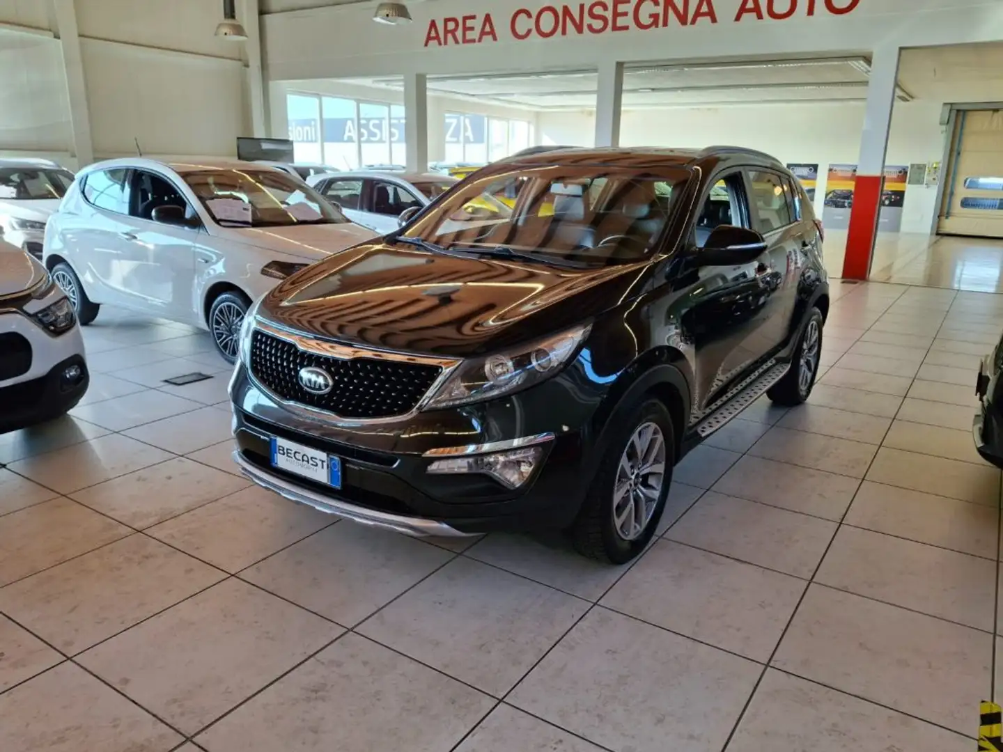 Kia Sportage 1.7 CRDI VGT 2WD high tech UNICO PROPRIETARIO Black - 2