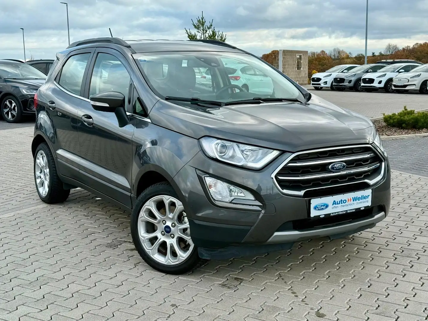 Ford EcoSport Titanium 1.0 EcoBoost LED 1. Hand ! Grau - 2