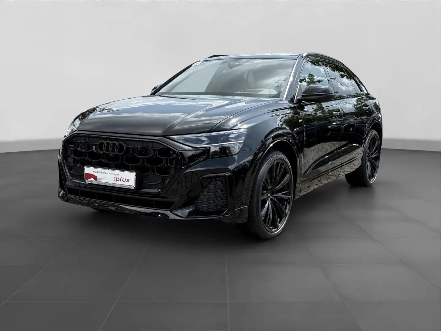 Audi Q8 50 TDI Q 2x S LINE LM23 BuO LASER HuD Schwarz - 2