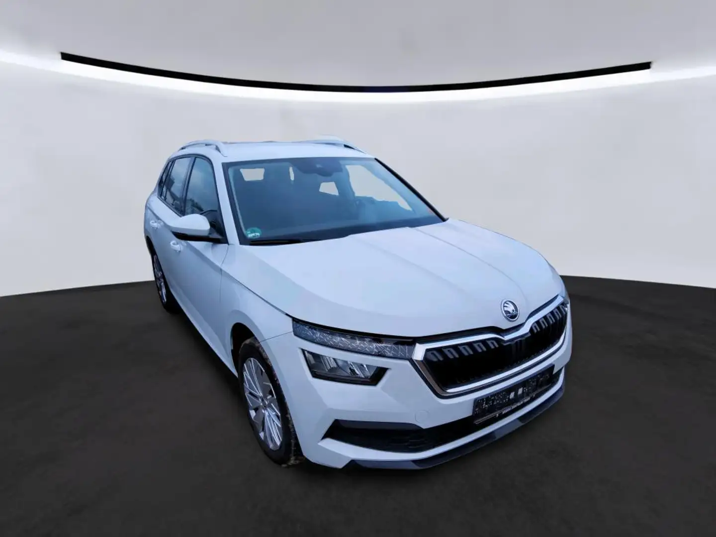 Skoda Kamiq 1.5 TSI DSG Style AHK, Rear-View Weiß - 2