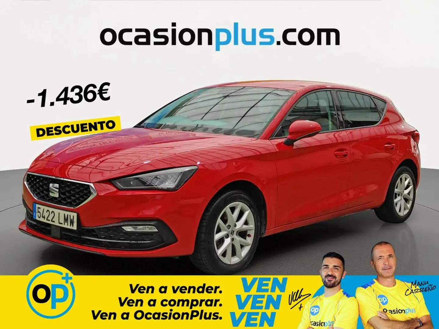 SEAT Leon 1.5 TSI S&S Style 130 Rojo - 1