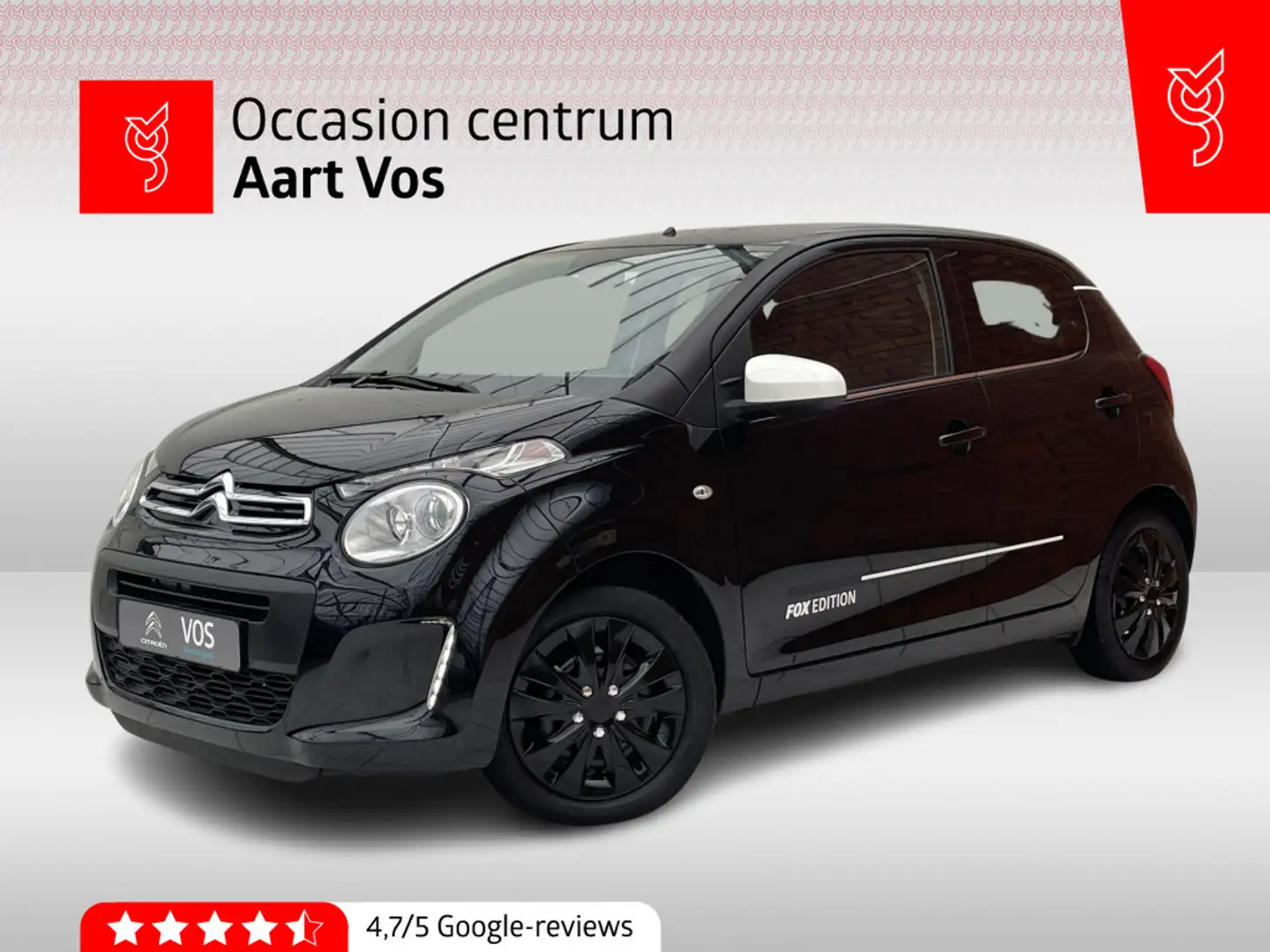 Citroen C1 VTi 72 FOX Edition | Bluetooth | Airco | Noir - 1