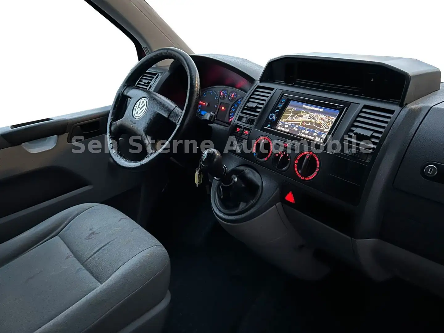 Volkswagen T5 Transporter T5 1.9 TDI *LANG* DPF+NAVI+KLIMA+1.HAND+TÜV NEU Rouge - 2