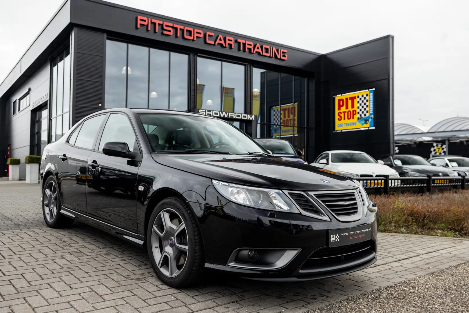 Saab 9-3 Turbo X 2.8 T V6, Memory, Zwitsers, Bose, Nieuwsta Schwarz - 1