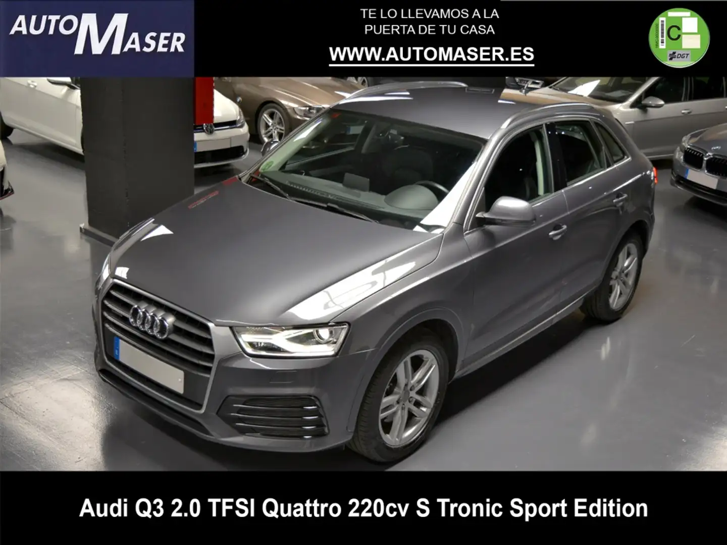 Audi Q3 2.0 TFSI Sport Ed. Q. S-T 162kW(9.75) Grigio - 1