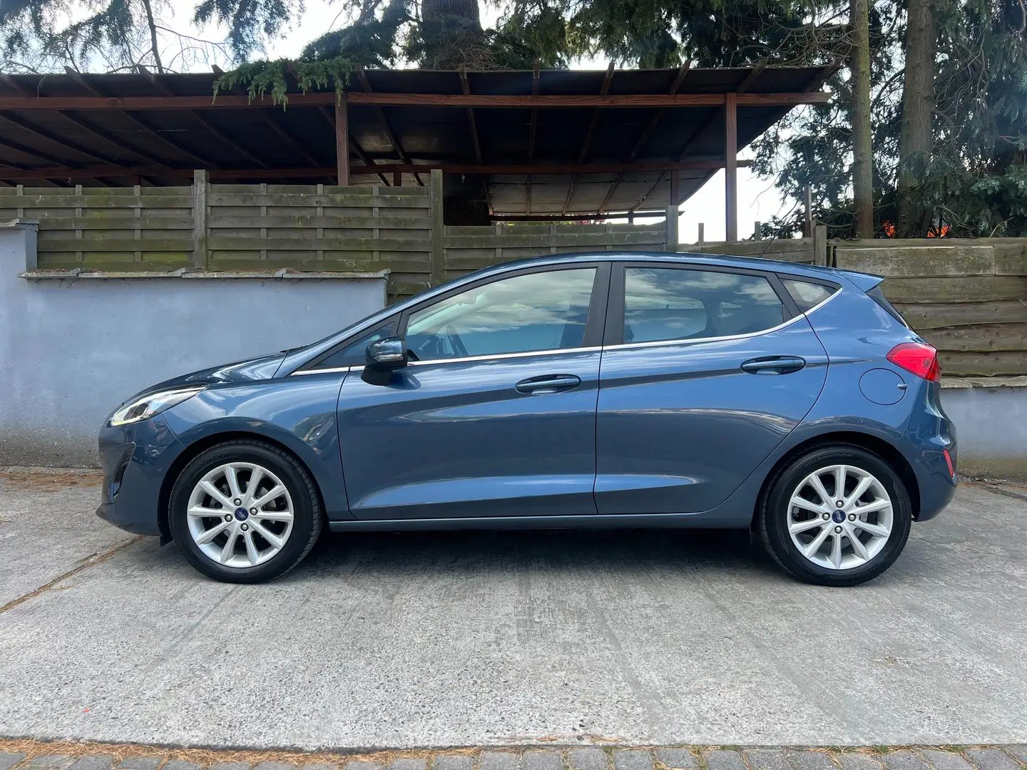 Ford Fiesta 1.0 EcoBoost Titanium 101cv (EU6.2) Appel CarPlay Azul - 2