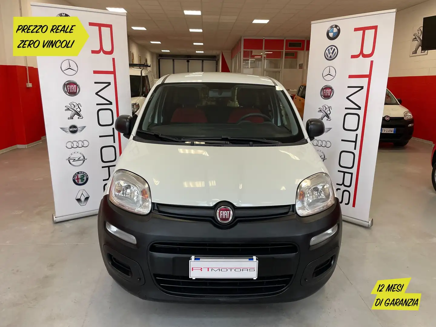 Fiat Panda 1.2 Van  2 posti Euro 6D-Temp 69cv Bianco - 1