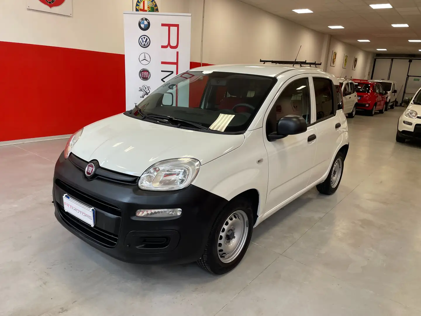 Fiat Panda 1.2 Van  2 posti Euro 6D-Temp 69cv Bianco - 2