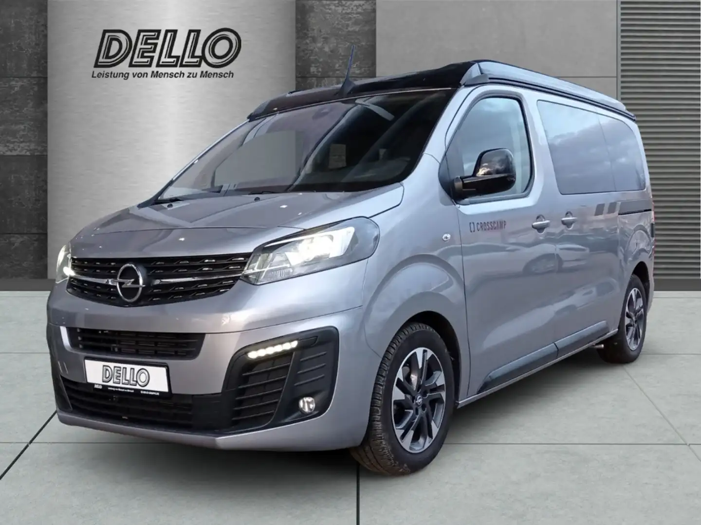 Opel Zafira Life Crosscamp 2.0D Flex Küche AHK Faltdach Navi Grau - 1