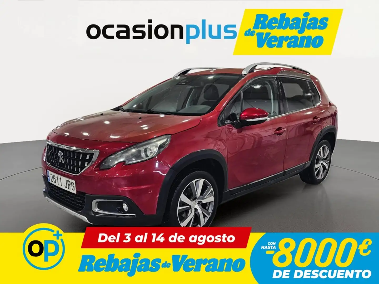 Peugeot 2008 1.2 PureTech S&S Allure EAT6 110 Rojo - 1