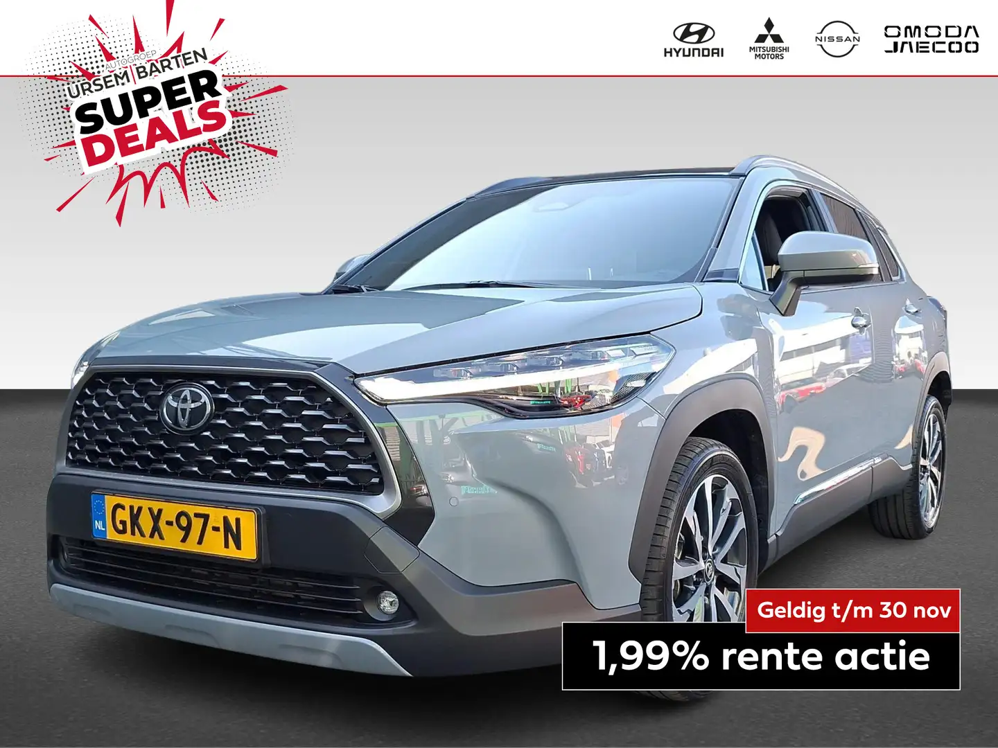 Toyota Corolla Cross Hybrid 140 Business Plus Gris - 1