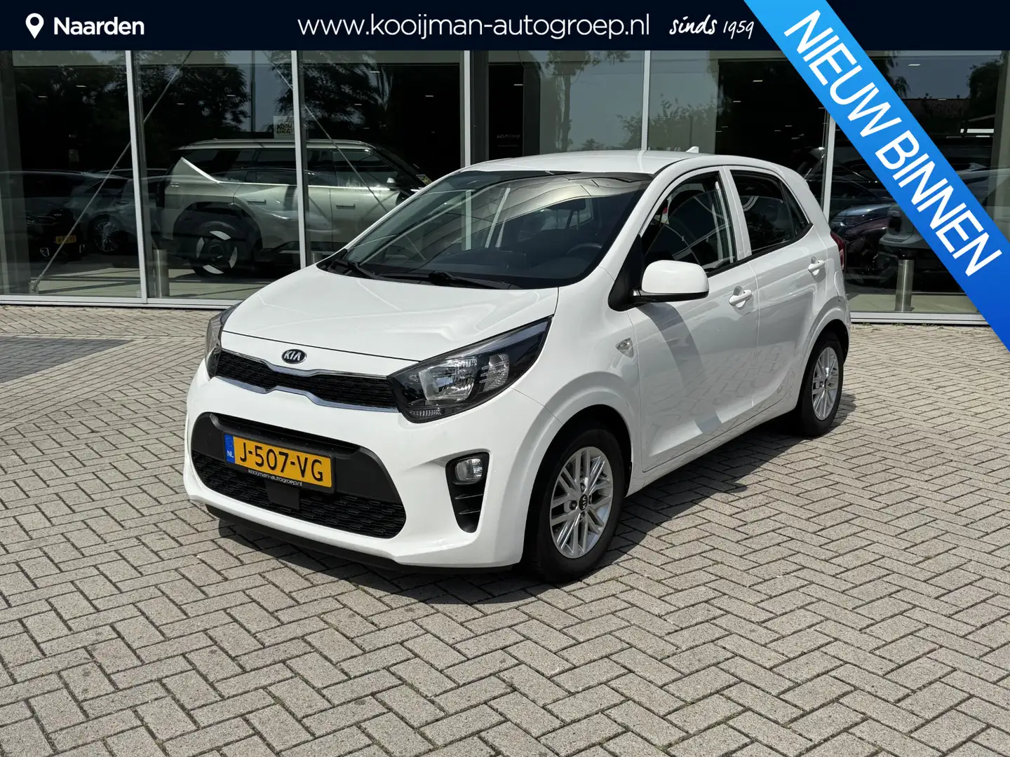 Kia Picanto 1.0 DPi DynamicLine Blanc - 1