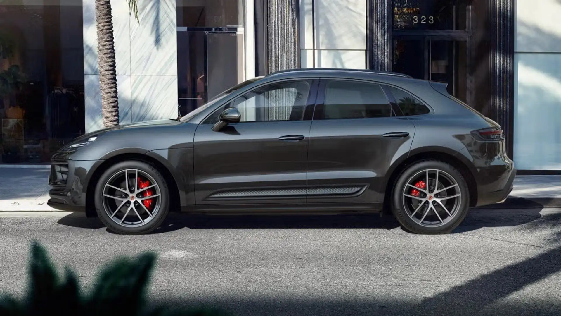 Porsche Macan S Panoramadach Luftfederung Grau - 2