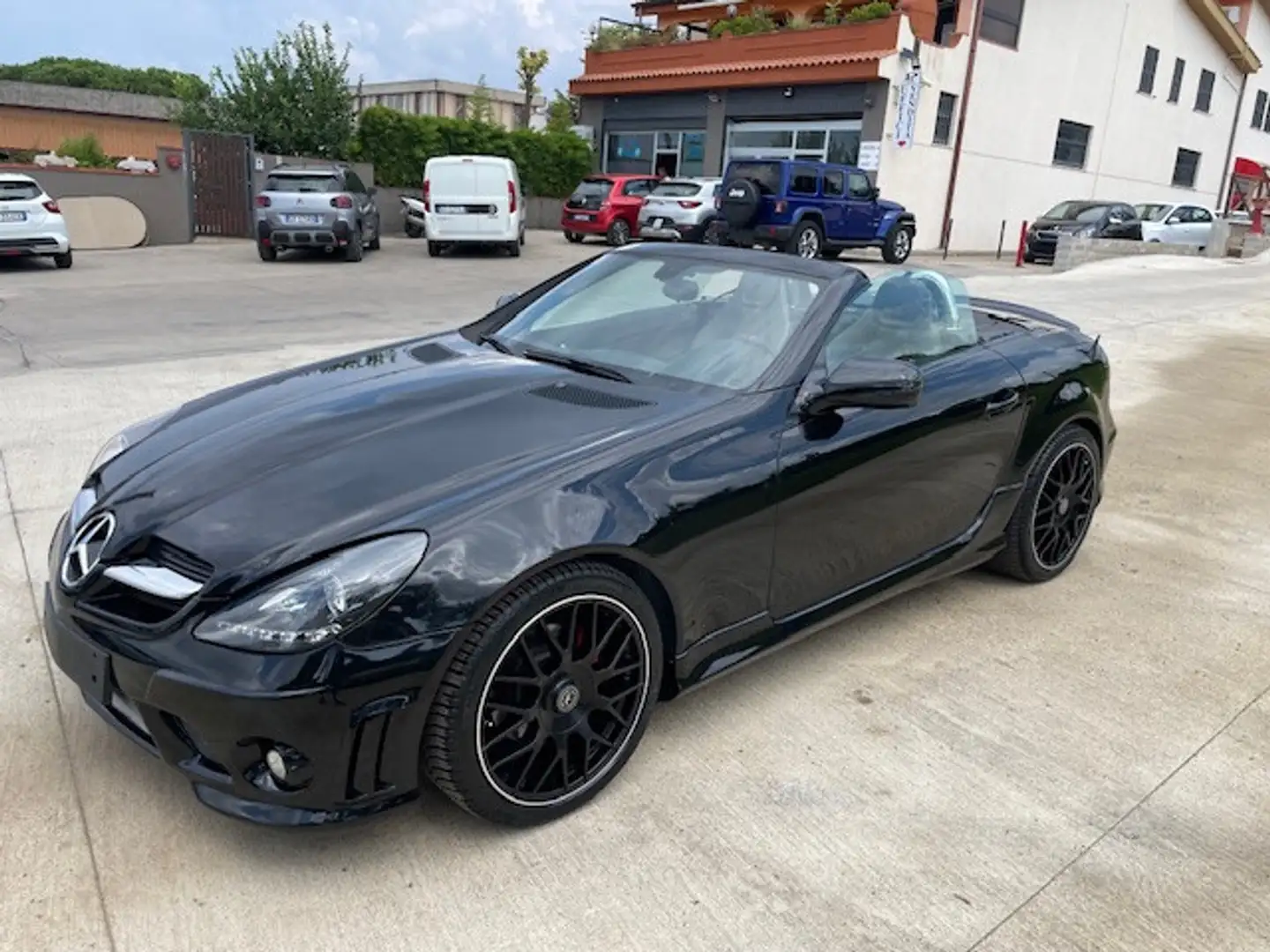 Mercedes-Benz SLK 200 Kompressor cat PACK AMG 55 Černá - 2