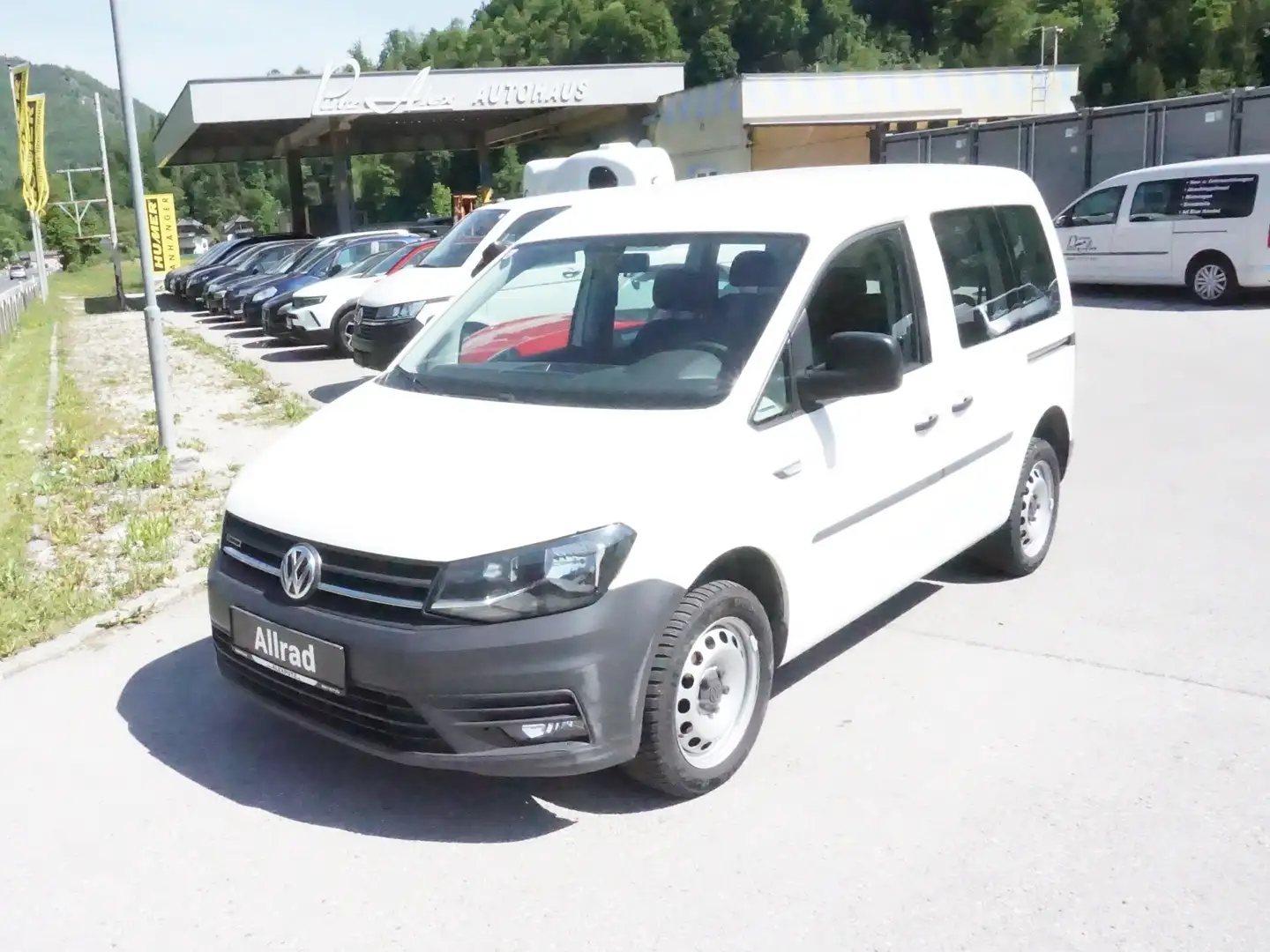 Volkswagen Caddy Kombi 2,0TDI 4 MOTION-2 Schiebetüren ÖAMTC ! Weiß - 1