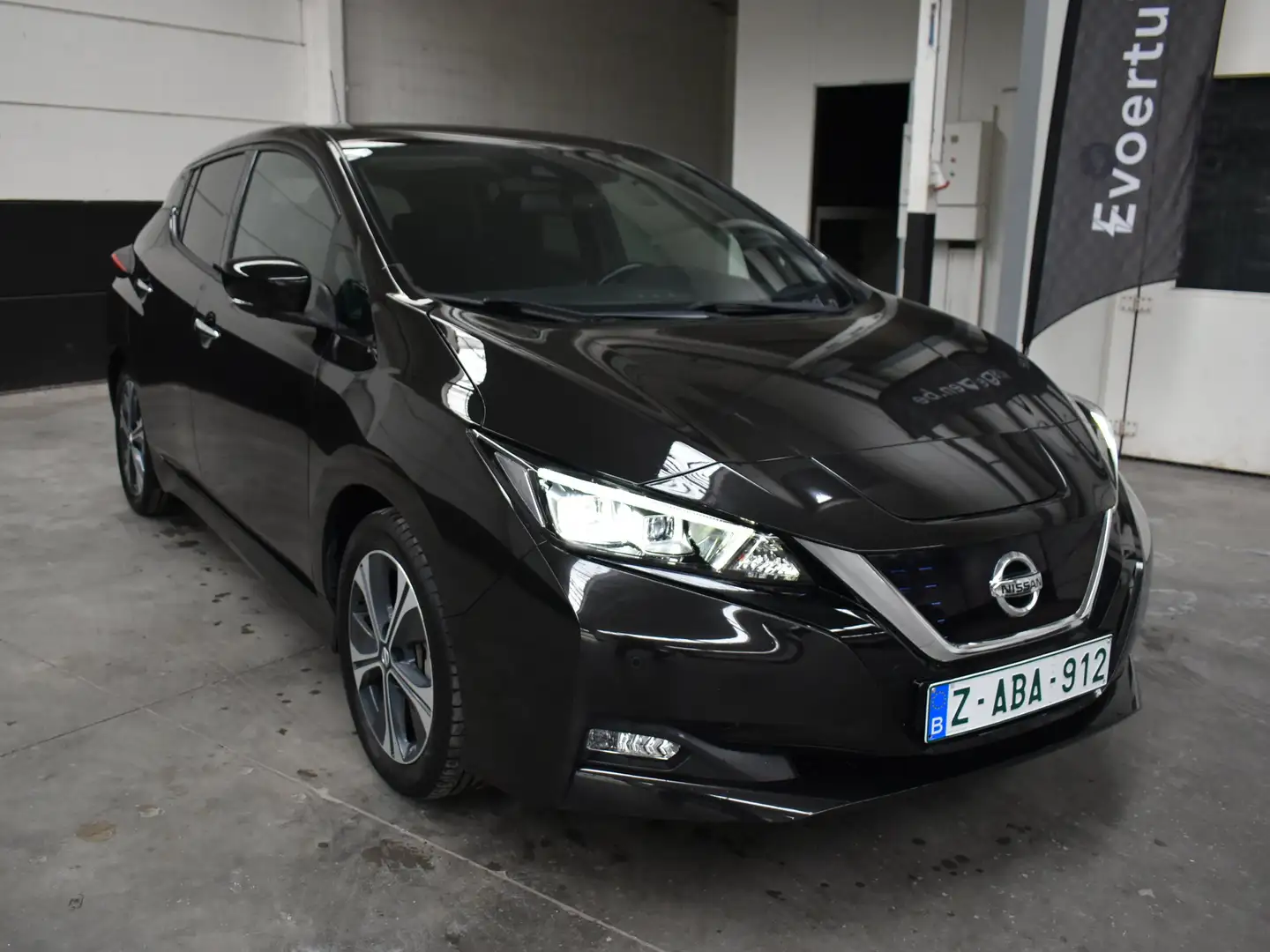 Nissan Leaf 40kWh  in TOPSTAAT Zwart - 1