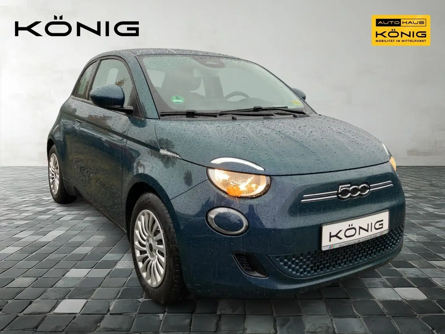 Fiat 500e 3+1 MY23 118PS 42kWh KLIMA*CARPLAY*TEMPOMAT Grün - 2