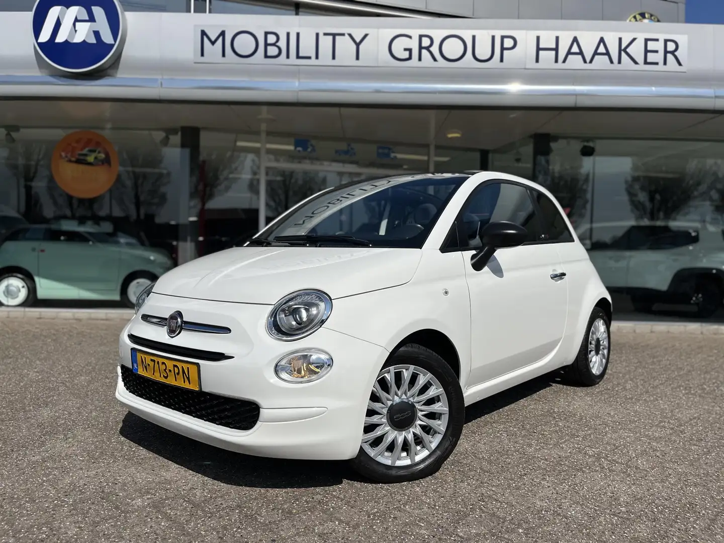 Fiat 500C 1.0 Hybrid Cult W Blanc - 1