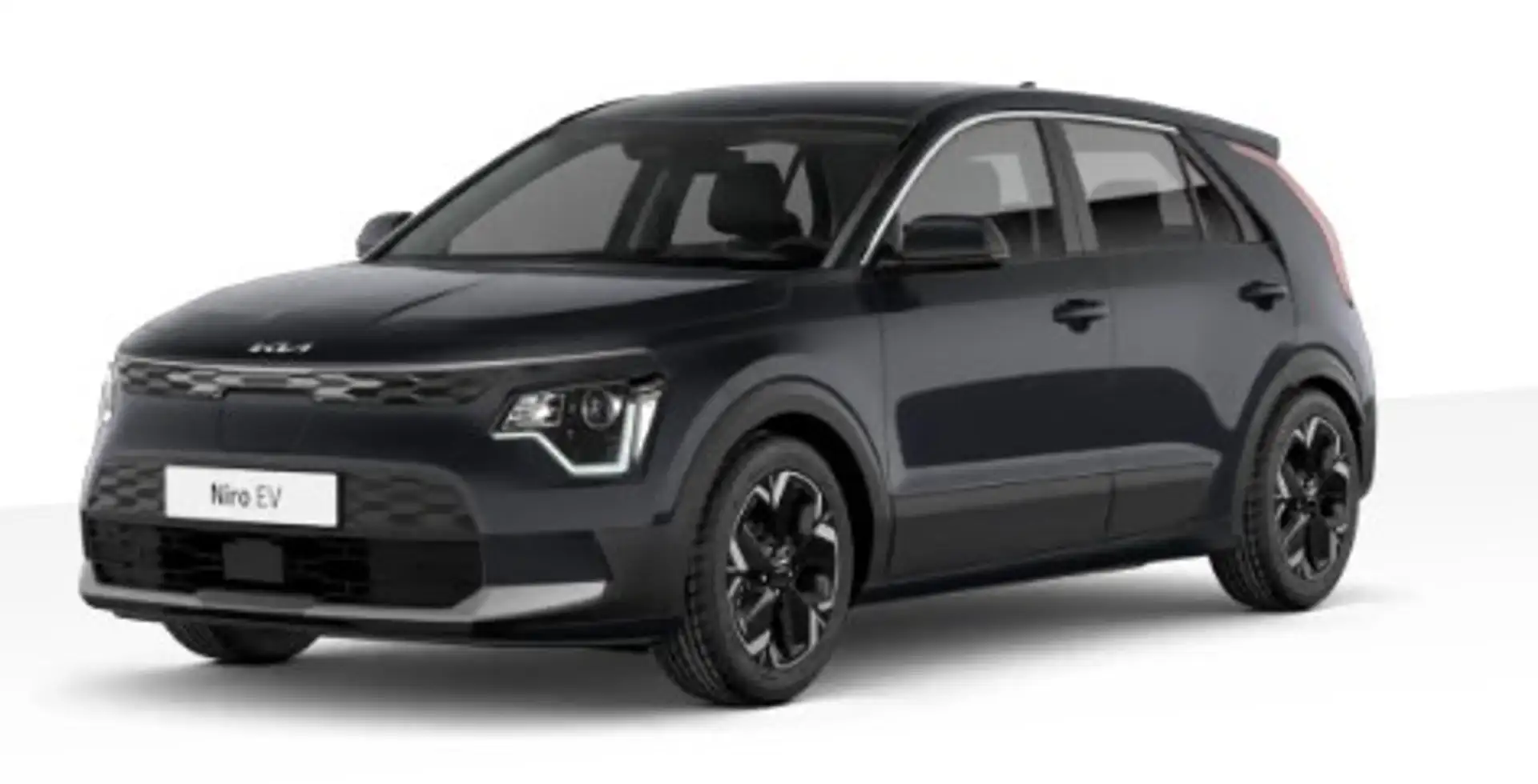 Kia e-Niro Niro EV Long Range 64kWh Silber Aut. Schwarz - 1