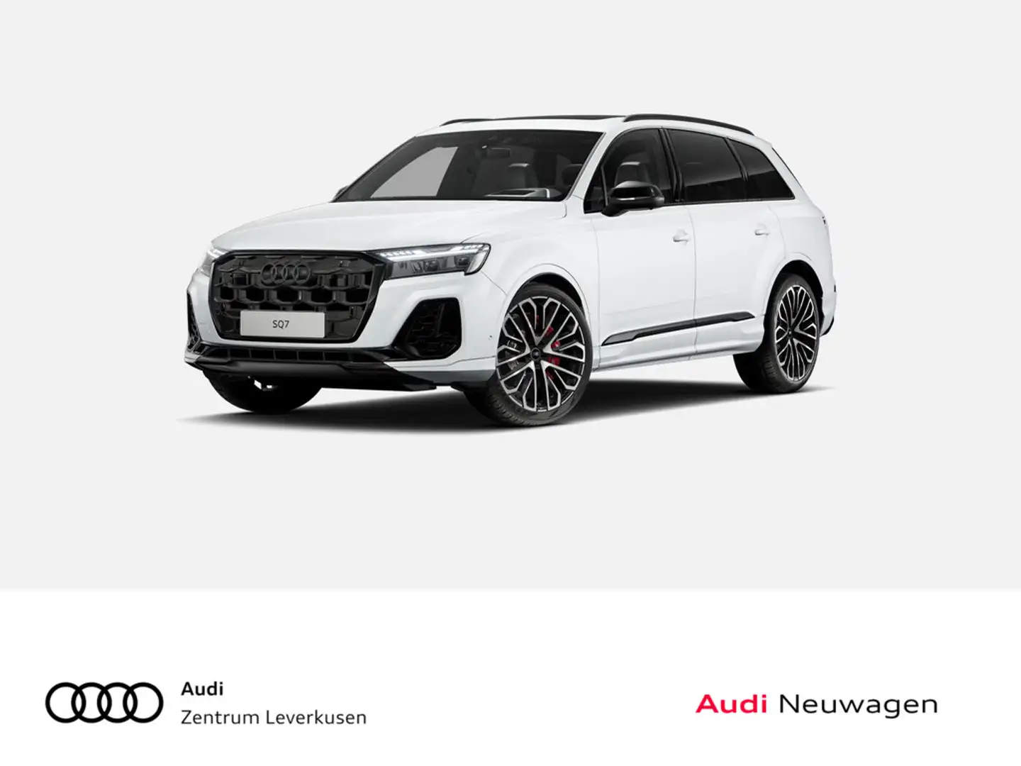Audi SQ7 B&O STANDHZ CARBON AHK LASER KAM360° PANO Weiß - 1