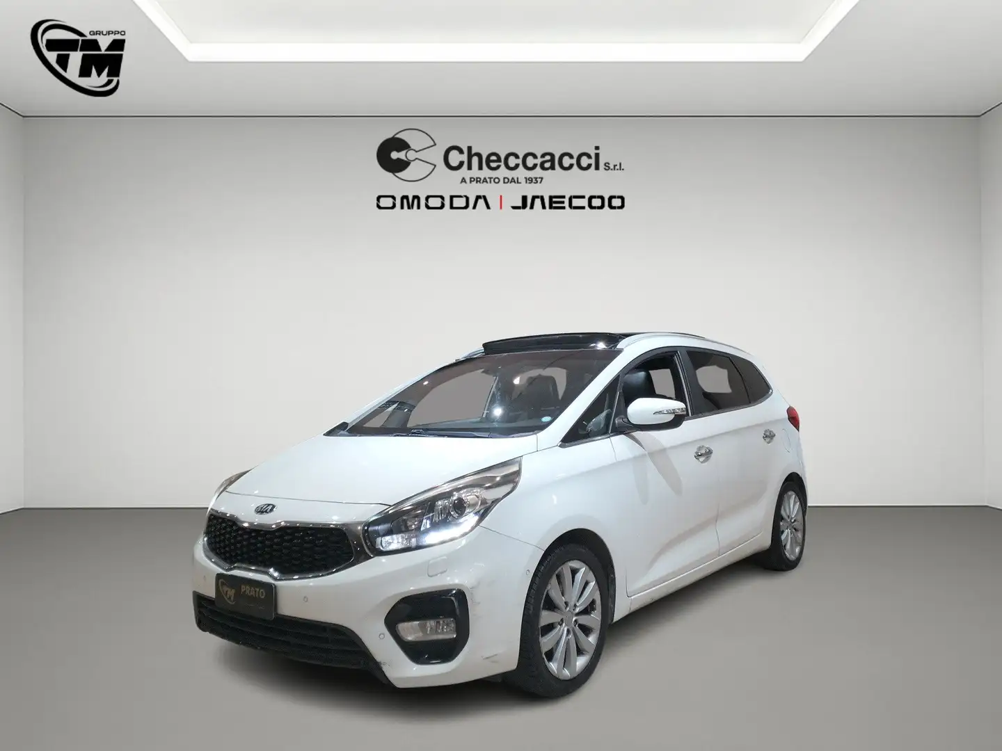 Kia Carens 1.7 crdi high tech stop *7 POSTI*AUTOMATICA* Bianco - 1