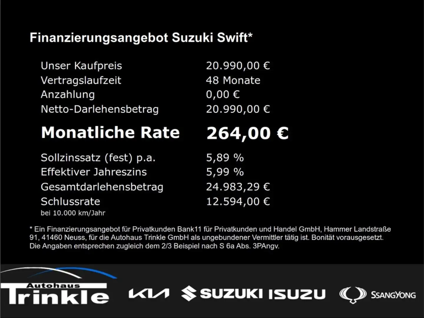 Suzuki Swift MJ24 Comfort+ Hybrid LED DAB SHZ Keyless Entry Key Blanco - 1