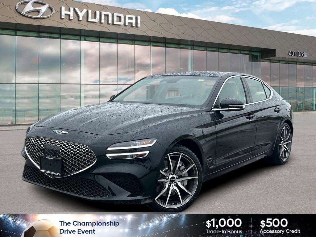 2024 Genesis G70 2.5T Advanced Awd | 2 Keys | Leather | Moonroof