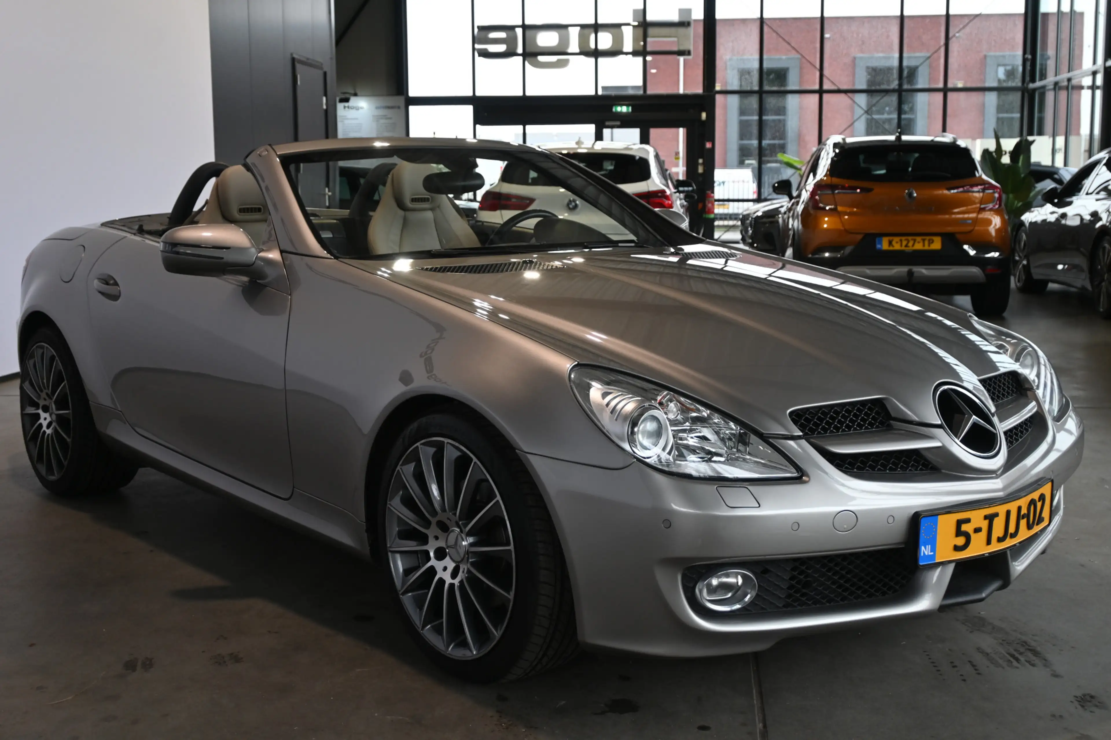 Mercedes-Benz SLK 200 K. Clima Cruise Leder Xenon PDC Navigatie Stoelver — photo 11