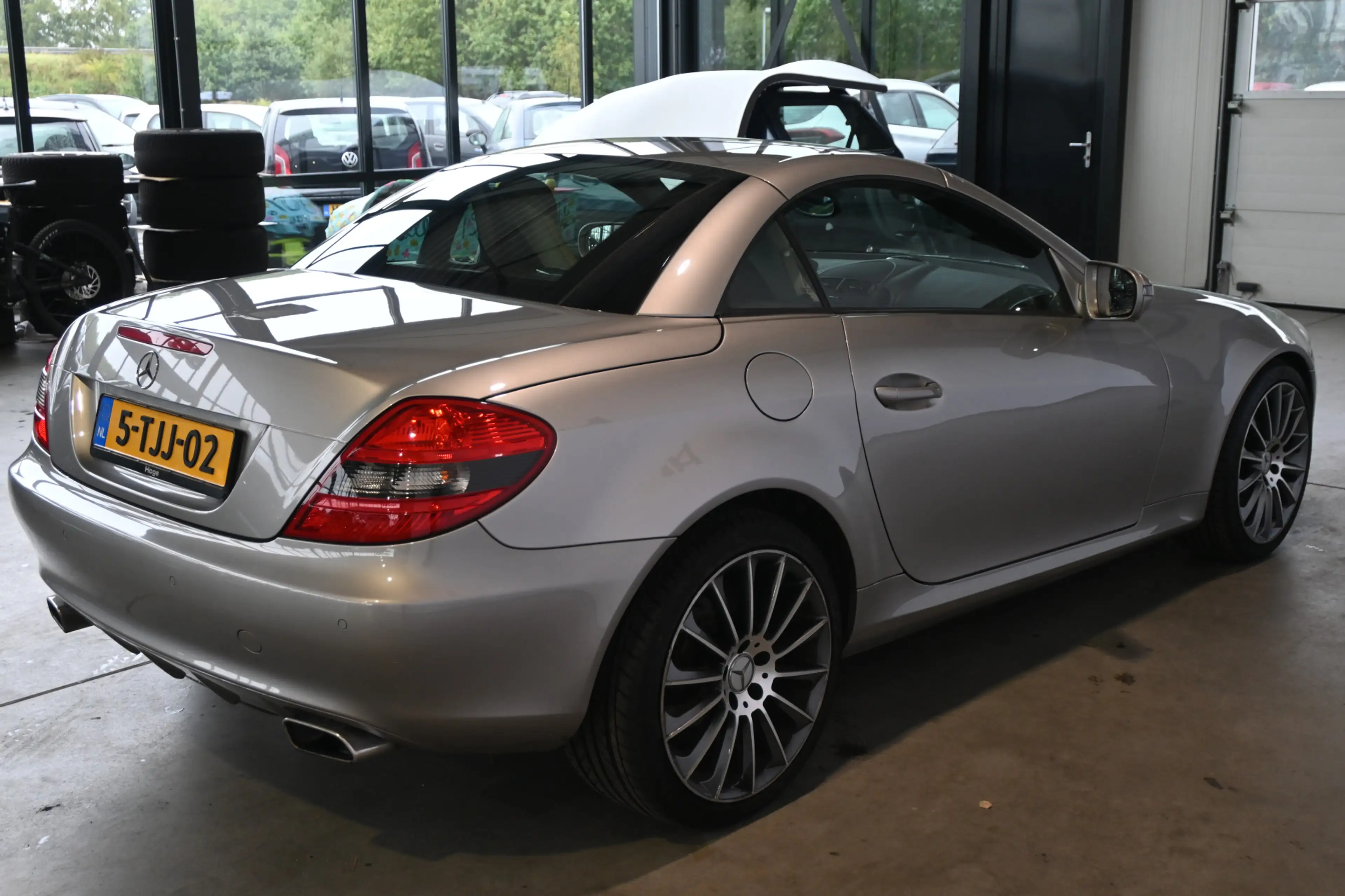 Mercedes-Benz SLK 200 K. Clima Cruise Leder Xenon PDC Navigatie Stoelver — photo 14