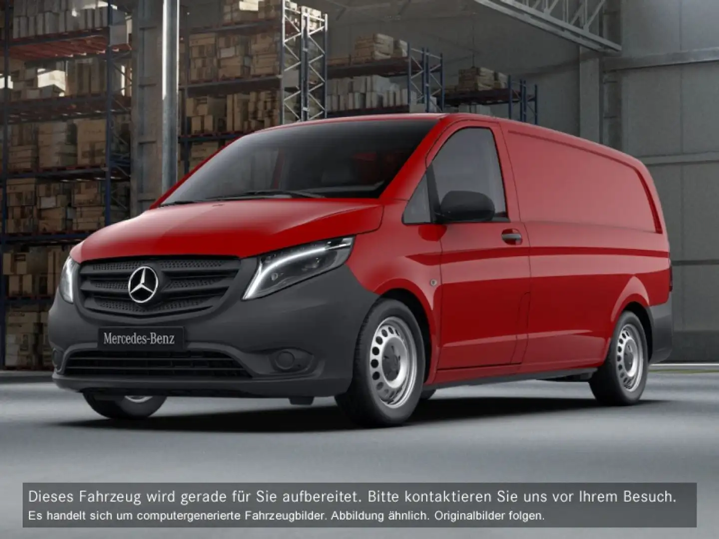 Mercedes-Benz Vito 116 CDI Kasten Lang Rot - 2