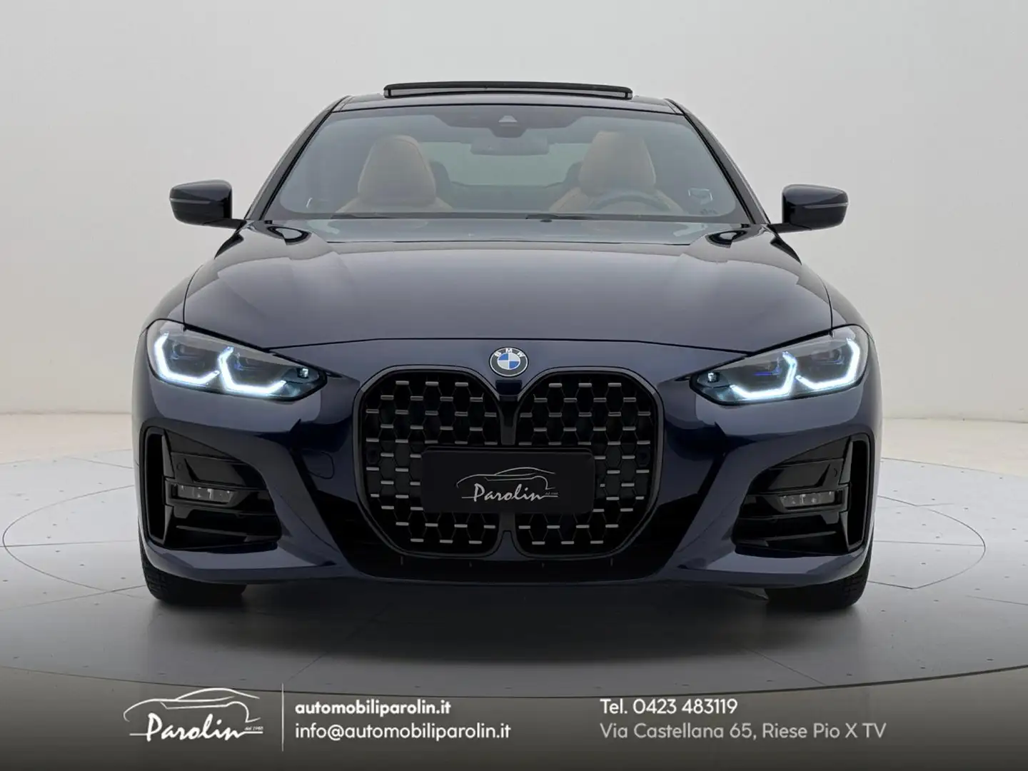 BMW 430 d 48V xDrive Coupé Msport Pro-Tetto-Laser-Assetto Синий - 2