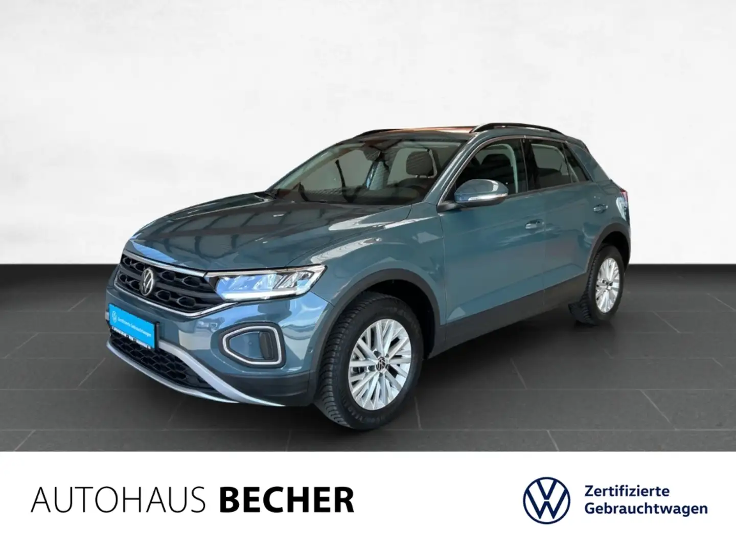 Volkswagen T-Roc 2.0 TDI DSG Life /AHK/Navi/LED/ACC/Sitzhz Blauw - 1