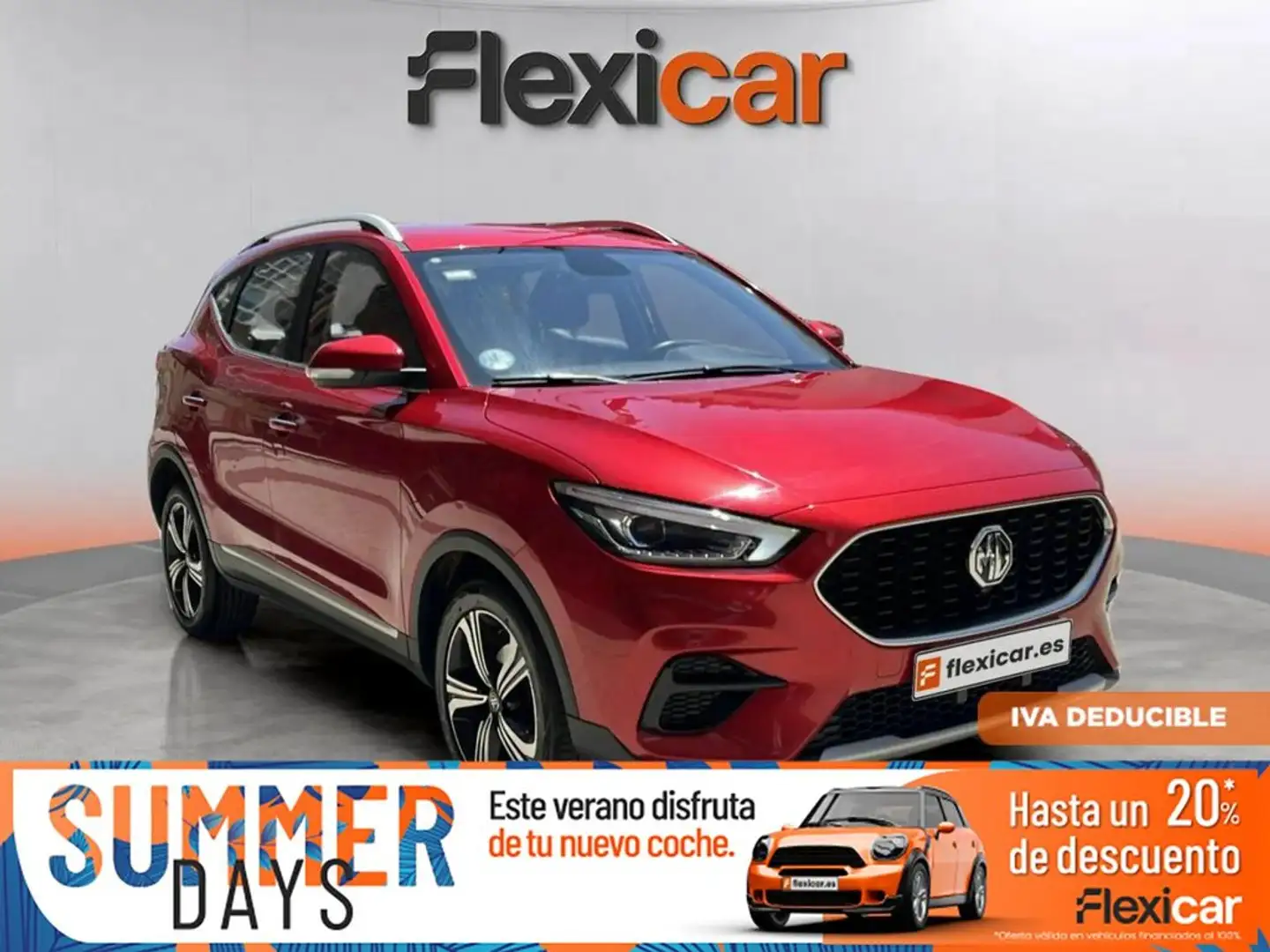 MG ZS 1.5 Comfort Rouge - 1