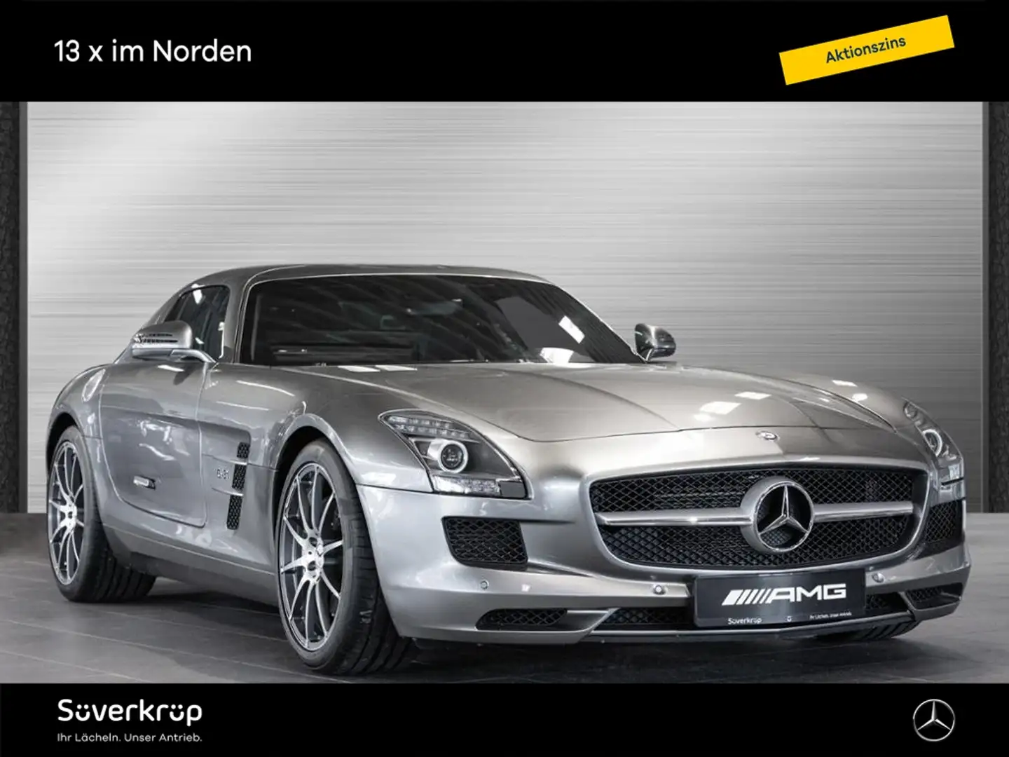 Mercedes-Benz SLS AMG Coupé KOM CARBON KAMERA XENON Gris - 2