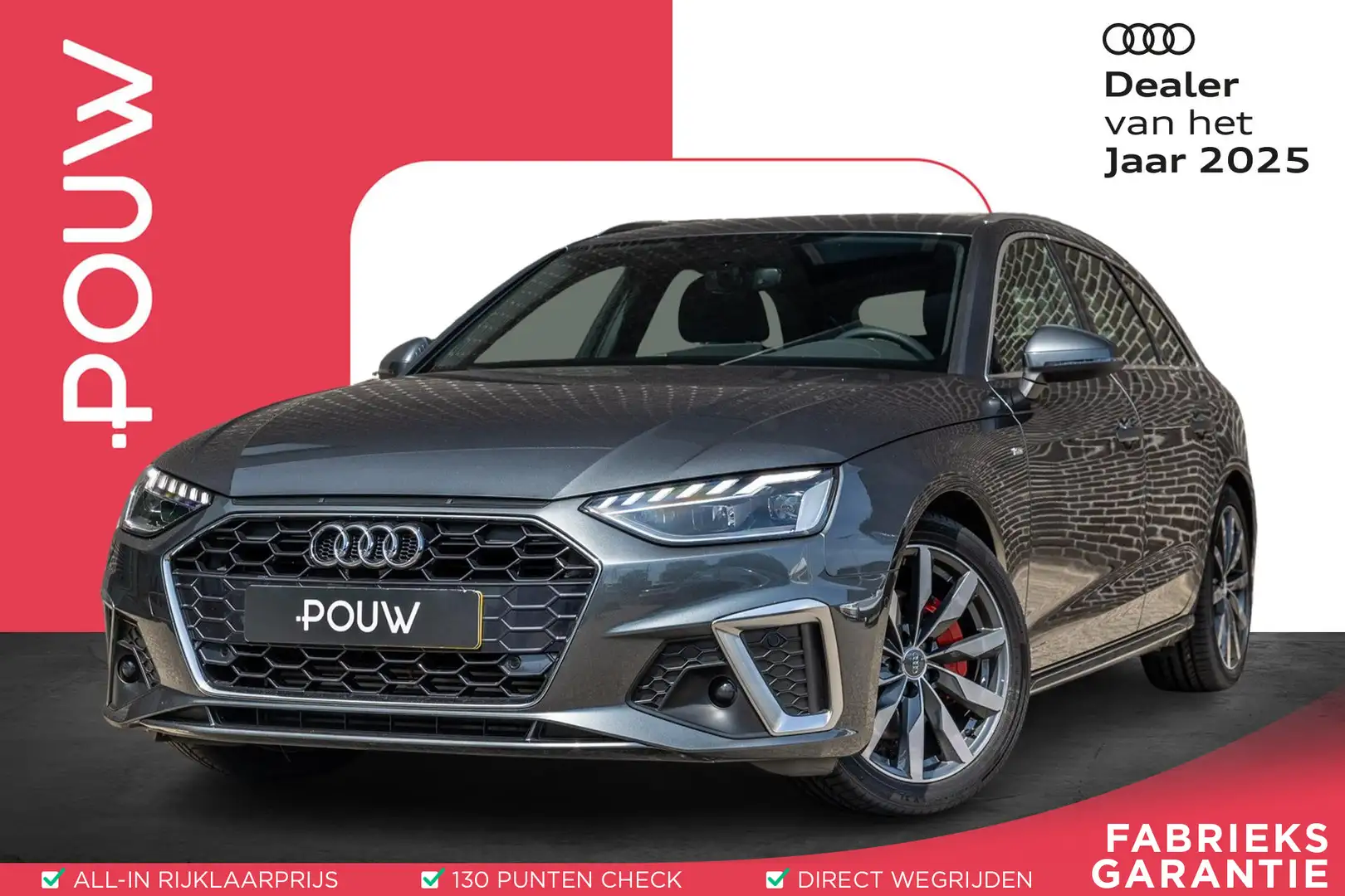 Audi A4 Avant 40 TFSI 204pk S Edition | Stoelverwarming | Grau - 1